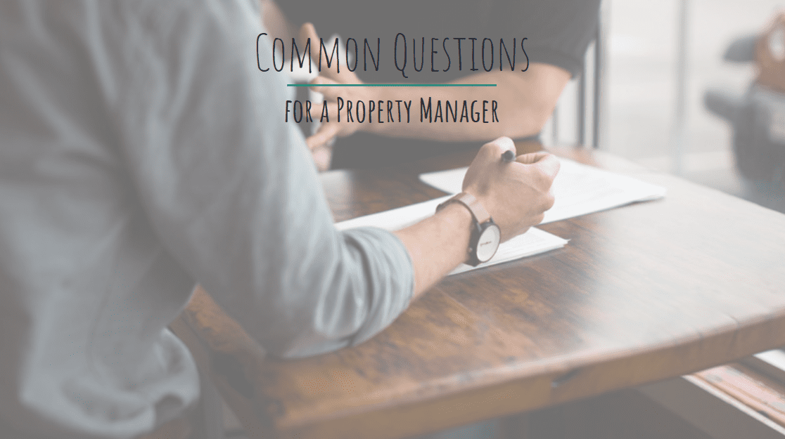 Common Questions for a Santa Cruz Property Manager